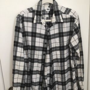 Uniqlo Plaid Flannel. Size L